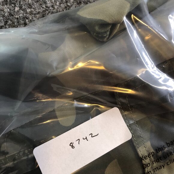 C&C California Pants Womens Large Green Camo Drawstring Lyocell Jogger Cargo - Picture 10 of 10